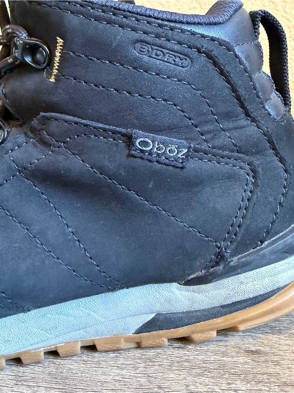 Oboz Bozeman Mid Leather women's hiking boots size 8 Waterproof - Picture 3 of 10